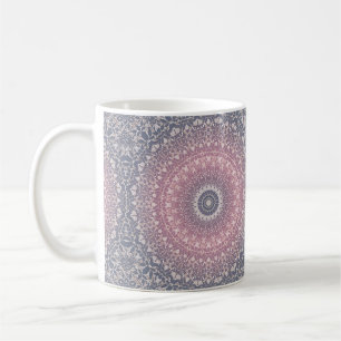 Mug Abstrait mandala ronde sans couture motif kaleidos