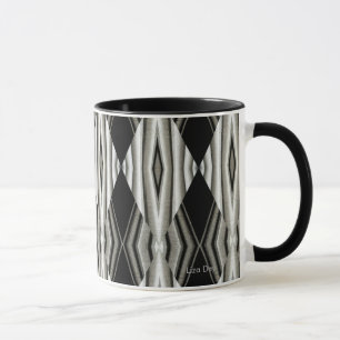 Mug Abstrait noir et blanc 1
