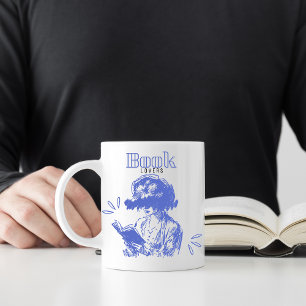 Mug Abstrait pour les amateurs de livres