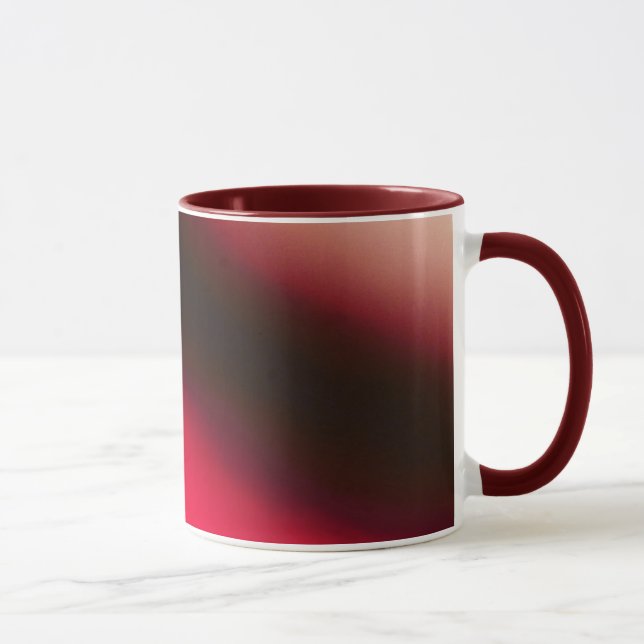 Mug Abstrait Red Explorer (Droite)