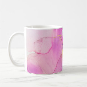 Mug Abstrait violet, lilas, rose, or arrière - plan,