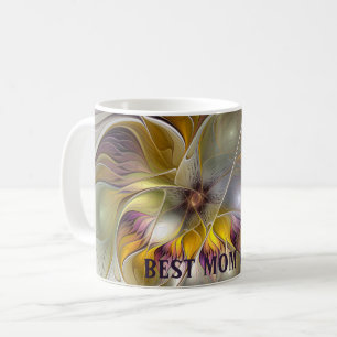 Mug Abstraite couleur Imaginaire Fleur Fractal Best Ma