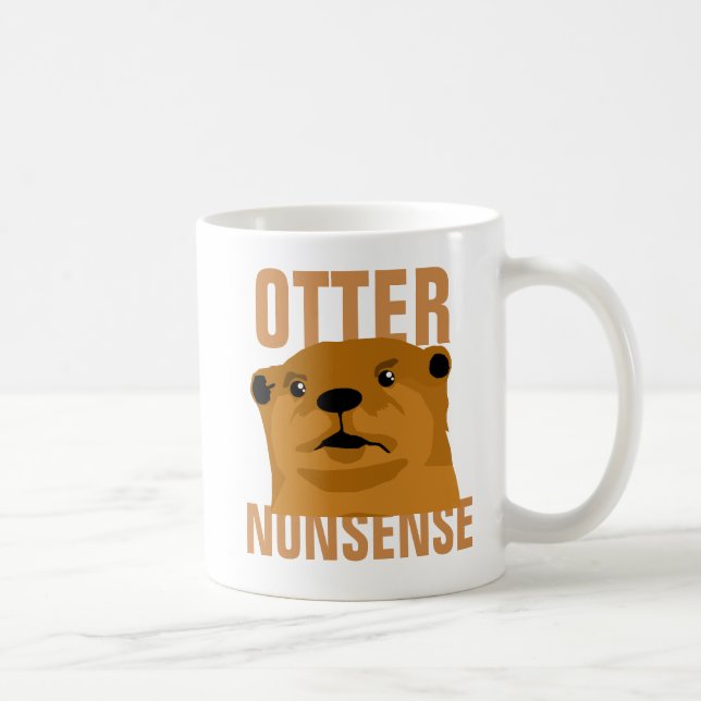 Mug Absurdité de loutre (Droite)
