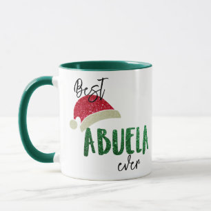 Mug Abuela Mug, Café de Noël personnalisé