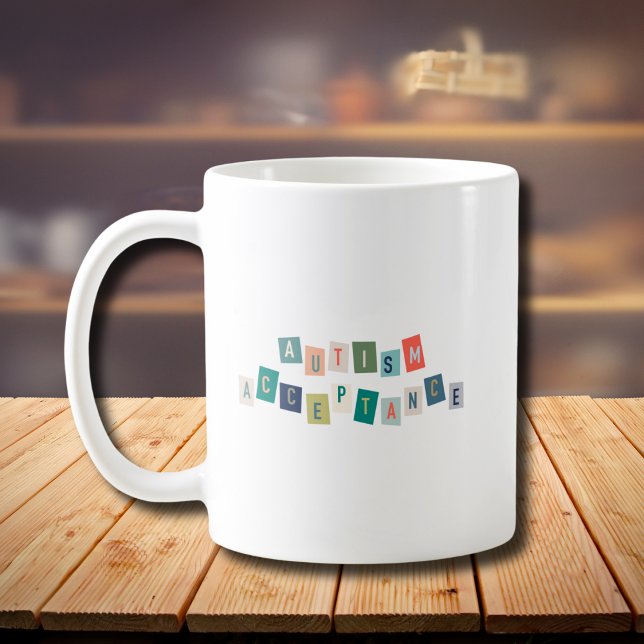 Mug Acceptation de l'autisme (Créateur téléchargé)