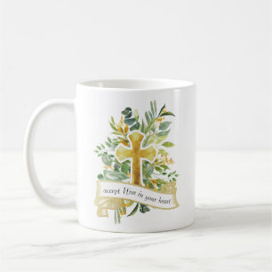 Mug Acceptez Jésus dans votre coeur Citation chrétienn