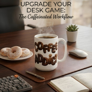 Mug Accro au café 