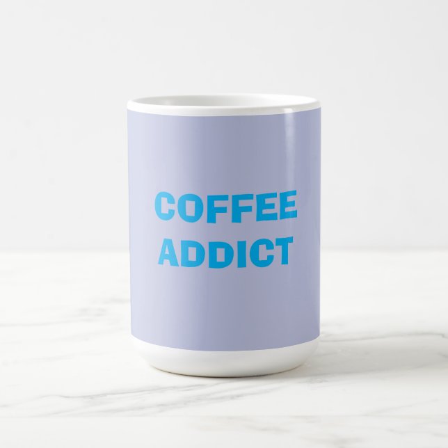 Mug accro au CAFÉ (Centre)