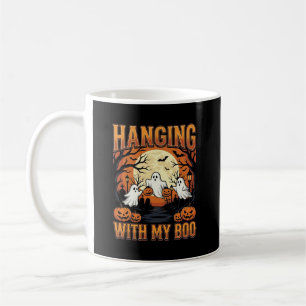 Mug Accroché à mon Boo Halloween Ghost Design