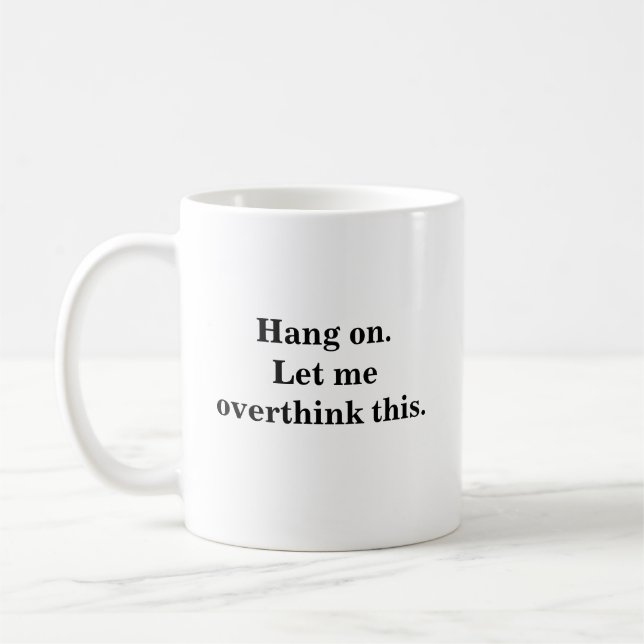 Mug accrochez-vous, laissez-moi surprendre les introve (Gauche)