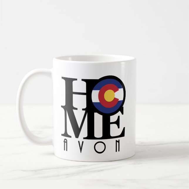 Mug ACCUEIL Avon Colorado 11oz (Gauche)