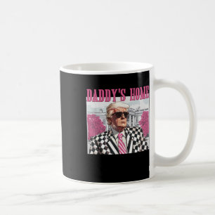 Mug Accueil de papa Trump Pink 2024