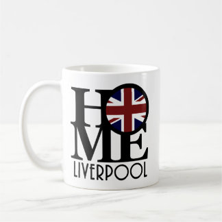 Mug ACCUEIL Liverpool (Drapeau UK) 11oz