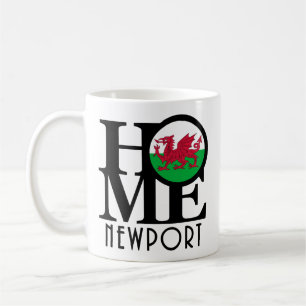 Mug ACCUEIL Newport Wales 11oz