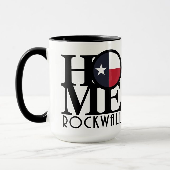 Mug ACCUEIL Rockwall Texas (Gauche)