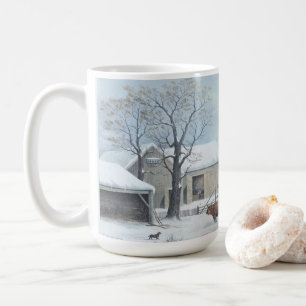 Mug ACCUEIL THANKSGIVING (1861) Vintage Art Christmas