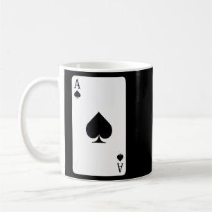 Mug Ace De Pique Jouer Carte Ace Card