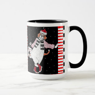 Mug Achats de penchement de vacances de beagle de Pèr