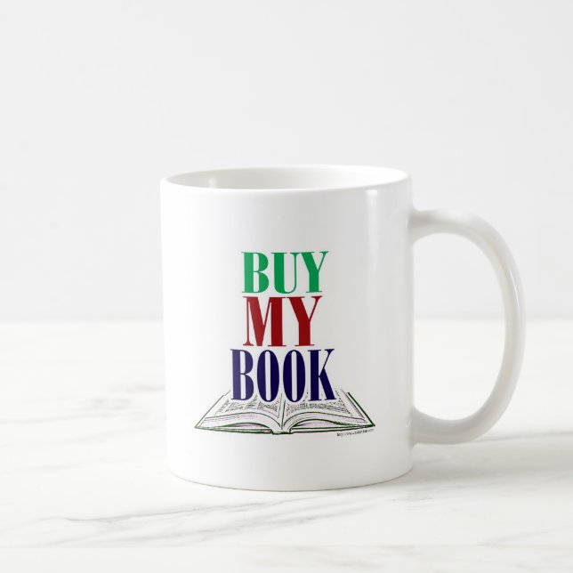 Mug Acheter Mon Cool de livre Auteur Promotional Sloga (Droite)