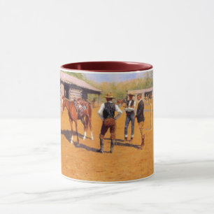 Mug Acheter Polo Ponies dans le Vieux-Ouest américain