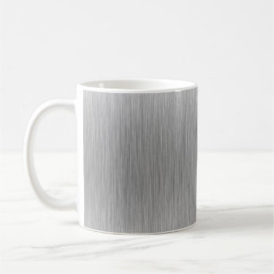 Mug Acier inoxydable en aluminium balayé texturisé