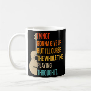 Mug Acoustique guitare Graphisme Funny Music Concert