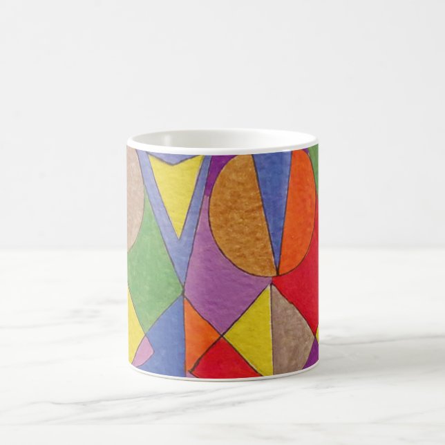 Mug Acrylique Abstrait 1 (Centre)