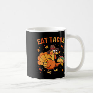 Mug Action de grâce drôle de dindon mexicain mange des