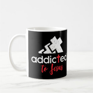 Mug Addicé à Jésus - Christian Hommes Cadeaux femmes T