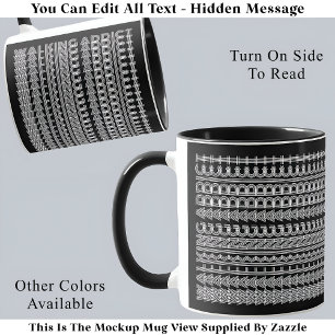 Mug Addict de marche Message caché Amusant nouveauté 1