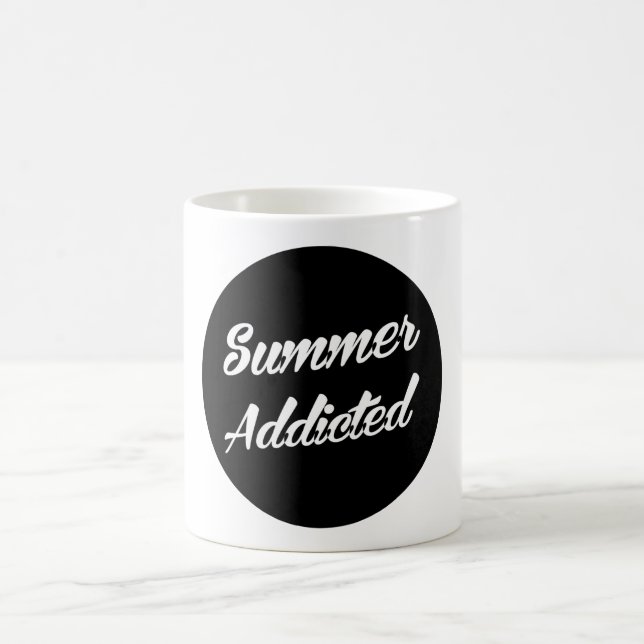 Mug Addicted de Summer (Centre)
