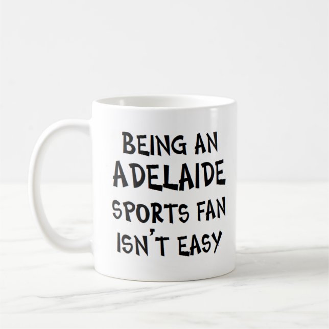 Mug adelaide sports fan, being (Gauche)