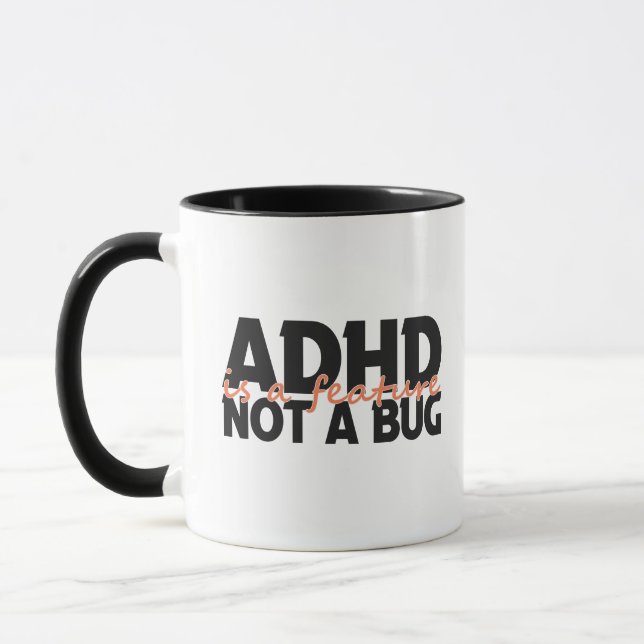 Mug Adhd est une fonctionnalité pas un bogue Neurodive (Gauche)