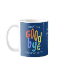 Adieu coloré et adieu de bonne chance