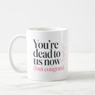 Mug Adieu sarcastique au bureau Citation drôle pour co