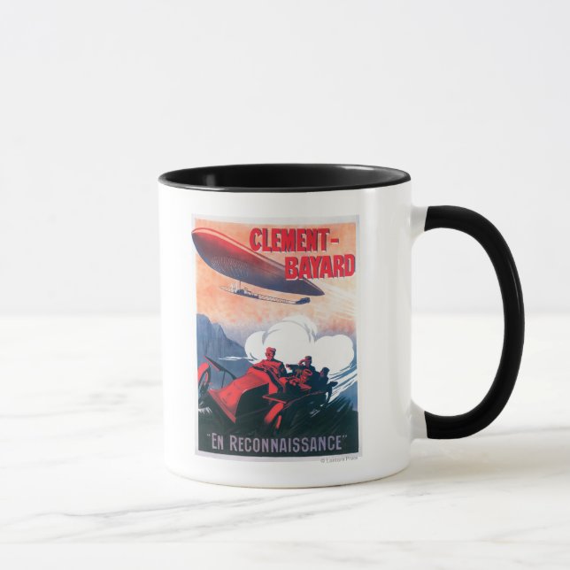 Mug Adjudant Vincenot WWI Aéronef Affiche promotionnel (Droite)