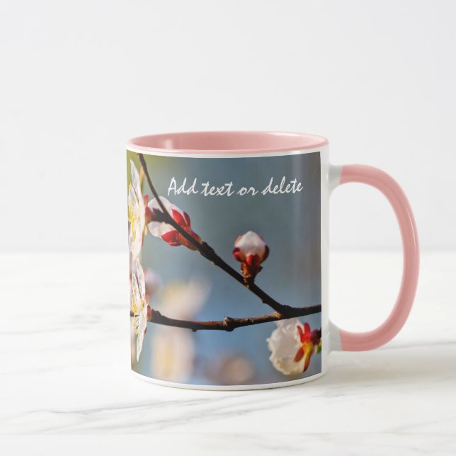Mug Admirable japonais Apricot Flower (Droite)