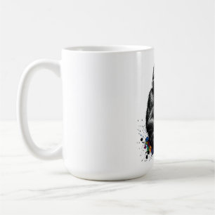 Mug ADOM Premium "Music Gorilla" Minimaliste Manches L