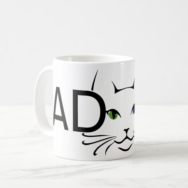 Mug Adopter le chat (Devant gauche)