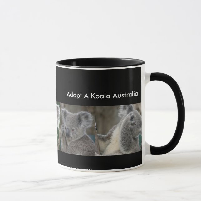 Mug Adopter Un Enfant De La Faune Koala Australie (Droite)
