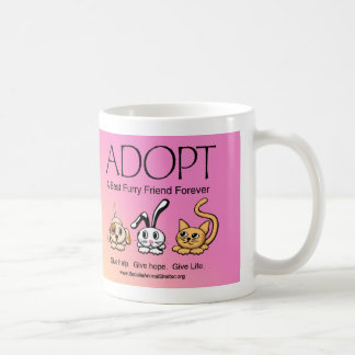 Mug Adoptez un meilleur ami velu pour toujours