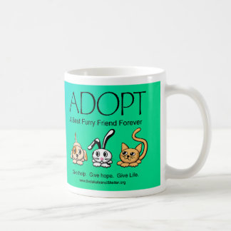 Mug Adoptez un meilleur ami velu pour toujours