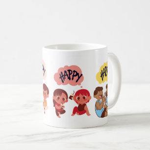 Mug Adorable Enfants Manger : Chéri Nourriture & Bonif