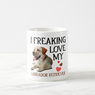Mug adorable Mon labrador Retriever Dog
