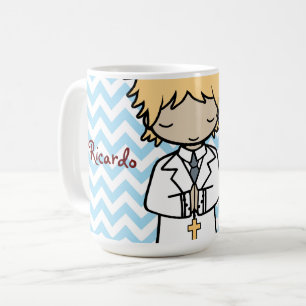 Mug Adorable Premier Saint Communion garçon blonde