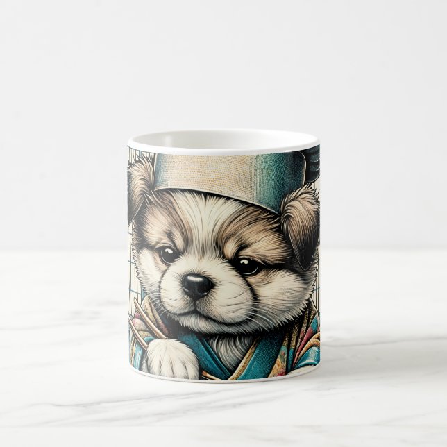 Mug Adorable Sushi Chef Chiot (Centre)