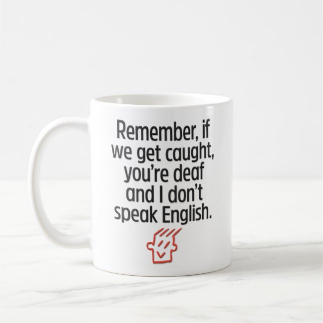 Mug Adorables partenaires dans le crime "Si nous nous  (Gauche)