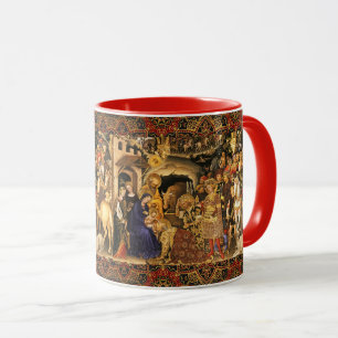 Mug ADORATION DE MAGI Gentile Da Fabriano, Noël