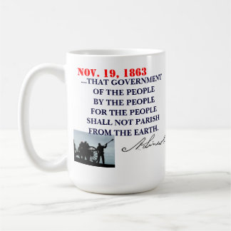MUG ADRESSE DE GETTYSBURG