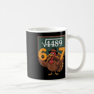 Mug Adulte 67 Racine carrée 4489 Turquie Professeur de